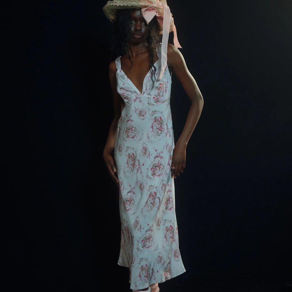 Selkie Secret Lover Goddess Slip Dress - XXS, XS / NWOT - Picture 1 of 9